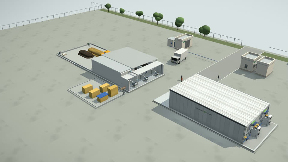 2 rooms · 18 × 60 ft + 1 × 30T compost