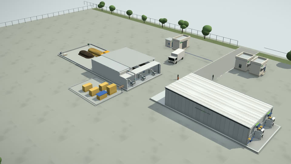 2 rooms · 18 × 70 ft + 1 × 30T compost